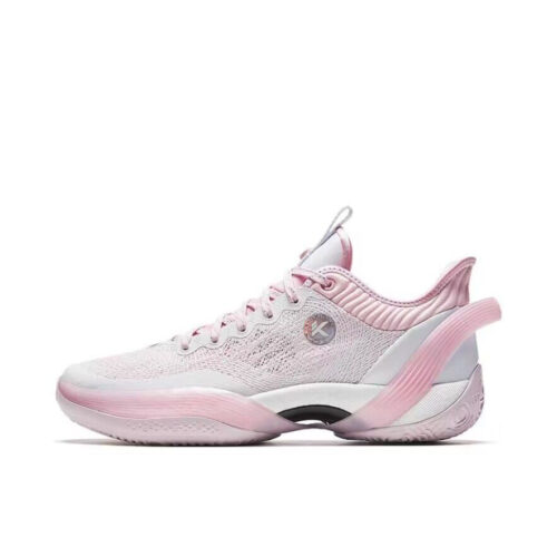 ANTA Men Klay Thompson 3-Point Rain Basketball Shoes in Pink White