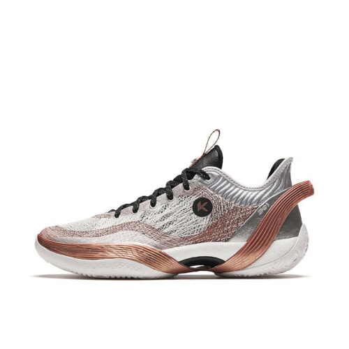 ANTA Men Klay Thompson 3-Point Rain“Belief”Basketball Shoes in Grey Gold