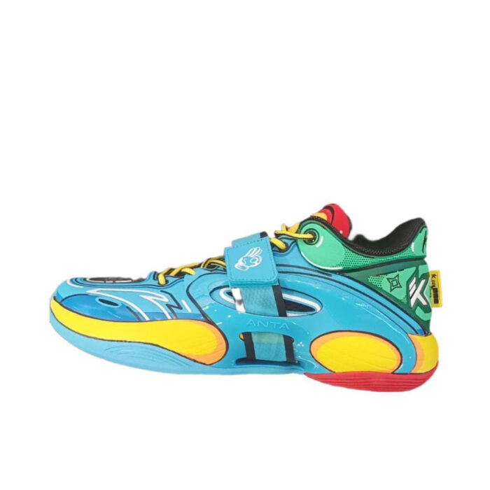 ANTA Men Klay Thompson Splash 5 Basketball shoes Blue Yellow 112321108s-1