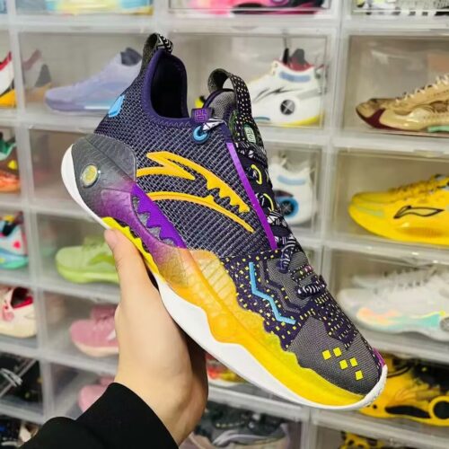 Kyrie Irving ANTA Shockwave 5 Pro "Agile" Purple/ Gold