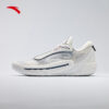 ANTA Kyrie Irving Shockwave 6 Basketball Shoes White Grey - Image 5