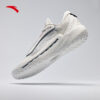 ANTA Kyrie Irving Shockwave 6 Basketball Shoes White Grey - Image 6
