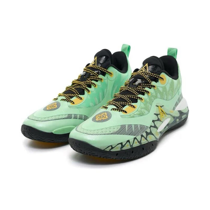 Rigorer Austin Reaves AR2 "Monarch Butterfly" Basketball Shoes in Green Yellow Black - Image 3