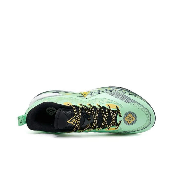 Rigorer Austin Reaves AR2 "Monarch Butterfly" Basketball Shoes in Green Yellow Black - Image 4