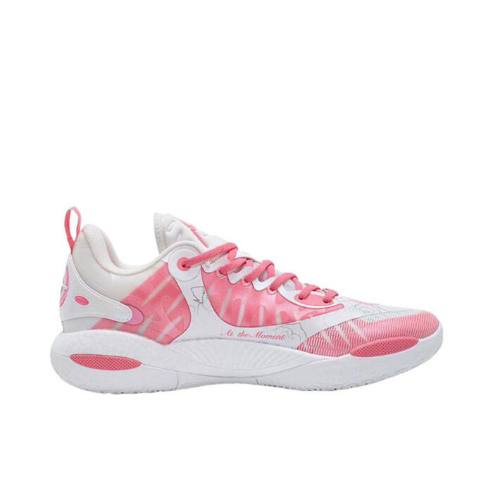 Rigorer Austin Reaves AR2 "Valentine's Day" Basketball Shoes in White Pink - Image 2