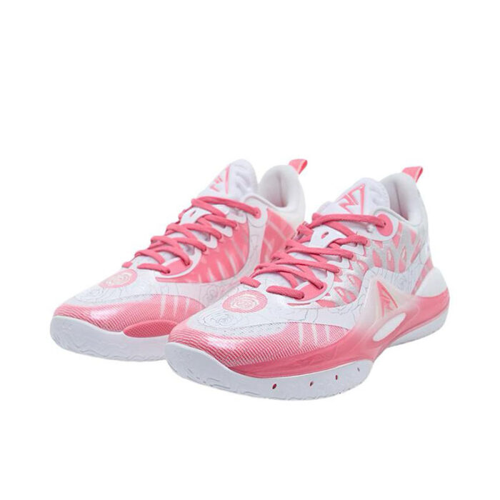 Rigorer Austin Reaves AR2 "Valentine's Day" Basketball Shoes in White Pink - Image 3