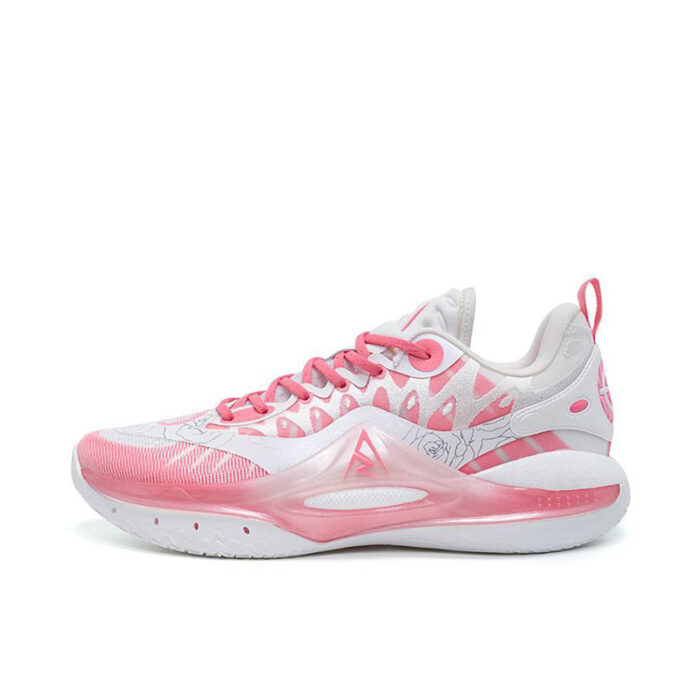 Rigorer Austin Reaves AR2 "Valentine's Day" Basketball Shoes in White Pink