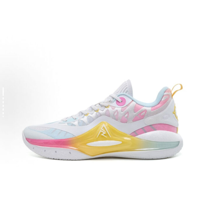 Rigorer Austin Reaves AR2 "Ice Cream" Basketball Shoes in White Blue Pink